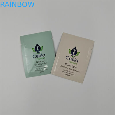 सुविधाजनक सौंदर्य प्रसाधन संभाल बैग पन्नी पैकेट छोटे मायलर बैग