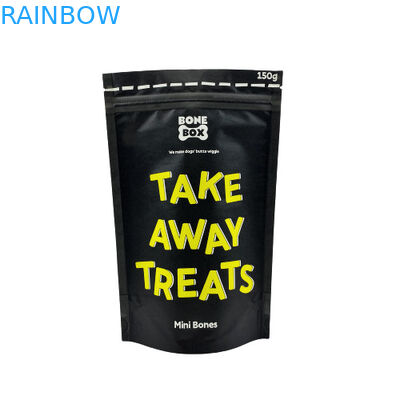 खाद्य ग्रेड क्राफ्ट पेपर बैग बायोडिग्रेडेबल ज़िपलॉक स्टैंड अप पैकेजिंग
