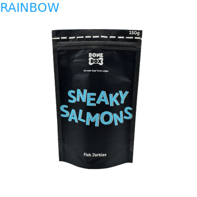 खाद्य ग्रेड क्राफ्ट पेपर बैग बायोडिग्रेडेबल ज़िपलॉक स्टैंड अप पैकेजिंग