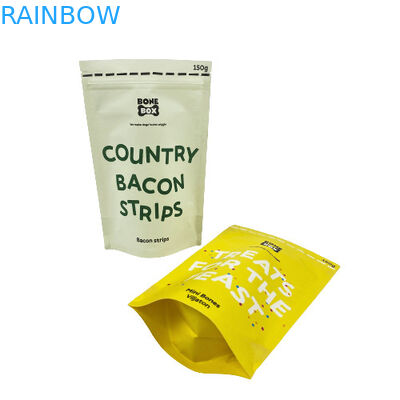 बायोडिग्रेडेबल कॉफी बीन्स पैकेजिंग पाउच क्राफ्ट पेपर रीसाइक्लेबल स्टैंड अप पाउच कॉफी बैग