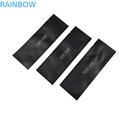 अनुकूलित मुद्रण छोटे MOQ फ्लैट बैग कॉस्मेटिक्स नमूना पैकेज गंध प्रूफ पन्नी पैकेज