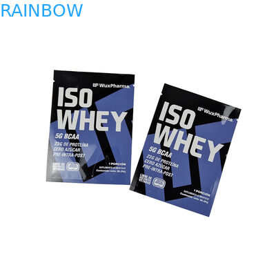 थ्री साइड सील पन्नी थैली पैकेजिंग अपने 10 ग्राम पूरक शक्ति नमूना पैकेट रखें