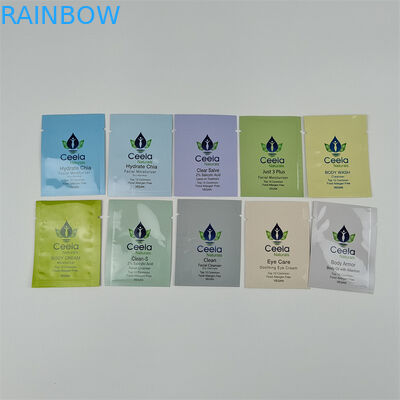 पेशेवर कॉस्मेटिक पैकेजिंग बैग अधिकतम 10 रंग फ्लैट बैग निः शुल्क नमूने पैकेज