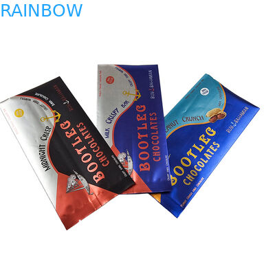 कस्टम मुद्रित हीट सीलिंग बैक साइड सील फोइल बैग बैक मिडिल लैप सील आसान आंसू होलोग्राफिक तकिया बैग