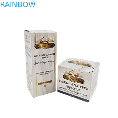 अनुकूलित कागज कार्डबोर्ड फेस क्रीम पैकेजिंग बॉक्स उपहार बॉक्स त्वचा देखभाल सौंदर्य प्रसाधन अपने लोगो के साथ कागज बॉक्स