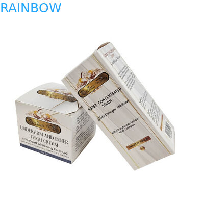 अनुकूलित कागज कार्डबोर्ड फेस क्रीम पैकेजिंग बॉक्स उपहार बॉक्स त्वचा देखभाल सौंदर्य प्रसाधन अपने लोगो के साथ कागज बॉक्स