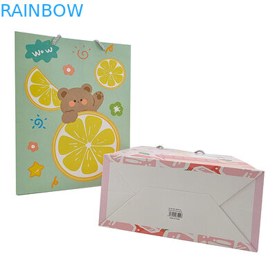 थोक कस्टम मुद्रित लोगो लक्जरी उपहार कागज बैग खुदरा बुटीक खरीदारी कागज बैग