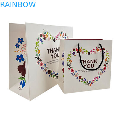 अनुकूलित कपड़ा पैकिंग शिल्प भूरे रंग के कागज के बैग खाद्य ग्रेड शॉपिंग बैग