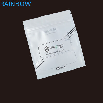 कस्टम प्रिंटिंग एलाइनेर्स बैग क्लियर डेंटल पैकिंग ज़िप लॉक हीट सीलिंग बैग दांतों को सफेद करने के लिए साफ माइलर बैग