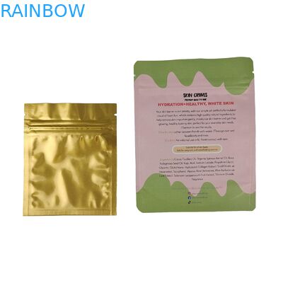 चमकदार खत्म फ्रंट विंडो के लिए Mylar पाउच कैंडी फूल Ziplock बैग गंध सबूत खड़े हो जाओ पाउच