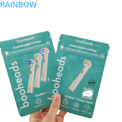 शरीर लोशन के लिए बायोडिग्रेडेबल बैग स्नान नमक स्नान जेल खाद्य पैकेजिंग बैग ज़िप लॉक स्टैंड अप पॉच