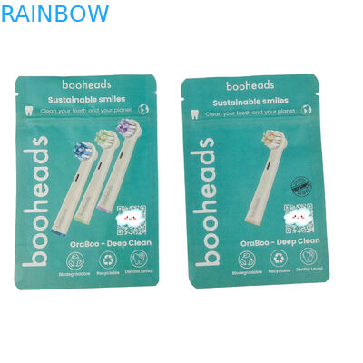 शरीर लोशन के लिए बायोडिग्रेडेबल बैग स्नान नमक स्नान जेल खाद्य पैकेजिंग बैग ज़िप लॉक स्टैंड अप पॉच