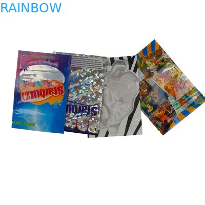 चॉकलेट बीन्स के लिए Mylar बैग चीनी स्वादिष्ट खाद्य कॉफी डॉयपैक स्टैंड अप बैग के साथ हैंग छेद