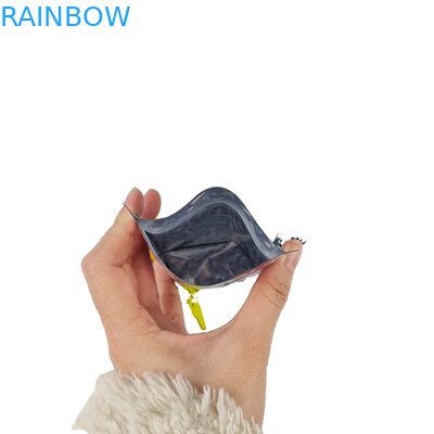 चॉकलेट बीन्स के लिए Mylar बैग चीनी स्वादिष्ट खाद्य कॉफी डॉयपैक स्टैंड अप बैग के साथ हैंग छेद