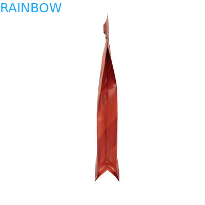 नीचे गसेट प्लास्टिक ज़िप बैग प्लास्टिक वर्ग फ्लैट नीचे बैग खाद्य पैकेजिंग साइड सील पालतू भोजन बैग हैंडल के साथ