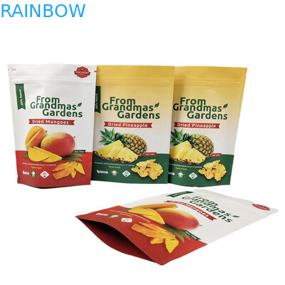 अनुकूलित लोगो क्राफ्ट पेपर स्टैंड अप बैग खाद्य ग्रेड बायोडिग्रेडेबल गंध सबूत बैग लोगो के साथ