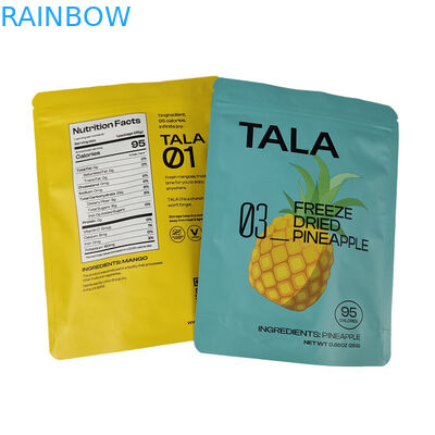 कम MOQ अनुकूलित केशव मूंगफली केक सूखे फल स्नैक्स खाद्य पैकेजिंग बैग सॉफ्ट टच मायलर बैग