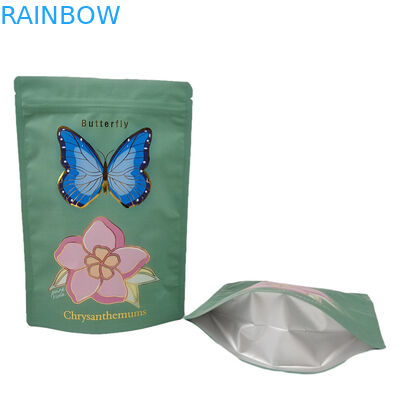 सिपर डिजिटल प्रिंटिंग के साथ अनुकूलित पुनः सीलेबल मायलर बैग