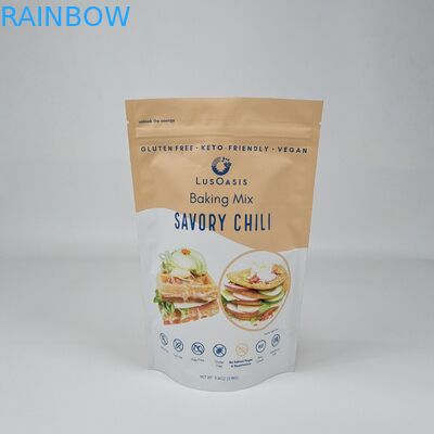 अनुकूलित मुद्रण नट कैंडी चॉकलेट चाय कॉफी पैकिंग स्टैंड अप पॉच के लिए गर्मी सील प्लास्टिक पैकेजिंग बैग