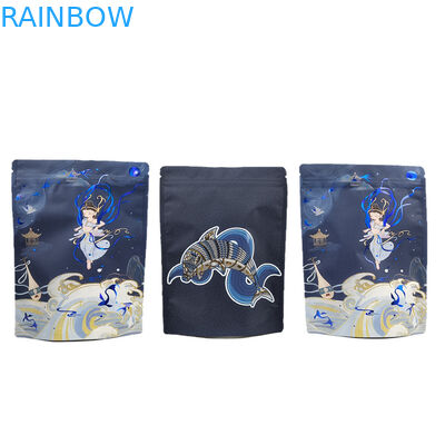 थोक कस्टम मुद्रित पुनः प्रयोज्य कैंडी चाय स्नैक चॉकलेट खाद्य पैकेजिंग खड़े हो जाओ बाल प्रतिरोधी बैग