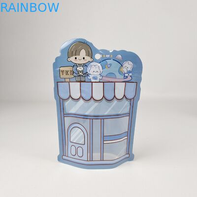 ग्रेव्री प्रिंटिंग मैट प्रिंट माइलर स्टैंड अप पॉच पैकेजिंग बैग हीट रीसेलेबल राइसिन आसान आंसू नॉच ज़िपलॉक बैग