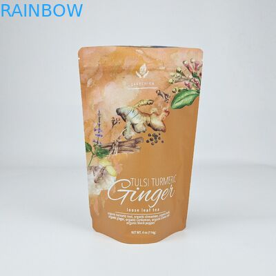 डिजिटल प्रिंटिंग हीट सील 100g 250g 500g प्लास्टिक ज़िपलॉक गंध प्रतिरोधी स्टैंड अप पॉच पैकेजिंग मायलर बैग