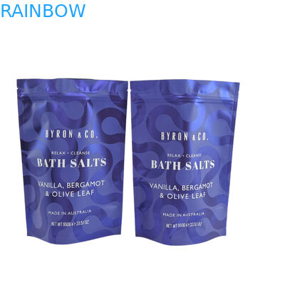 भोजन के लिए मायलर बैग क्राफ्ट पेपर ज़िपलॉक स्टैंड अप पॉच