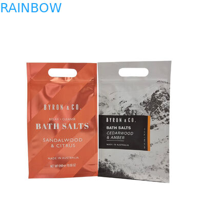 स्पा स्नान स्नान स्क्रब नमक पैकेज बैग स्टैंड अप ज़िपर प्लास्टिक बैग साबुन समुद्री नमक स्नान उत्पाद पैकेजिंग बैग