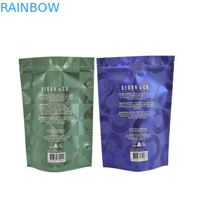 मैट ओईएम कस्टम मुद्रित स्नान नमक पैकेजिंग ज़िप लॉक स्नान नमक शरीर स्क्रब खड़े बैग पैकेजिंग बैग खड़े बैग