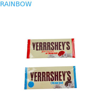 कस्टम मुद्रित खाद्य ग्रेड बैक साइड सीलबंद थैली स्नैक एनर्जी बार रैपर पैकेजिंग मशरूम चॉकलेट बैग