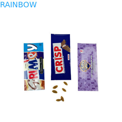 कस्टम मुद्रित प्लास्टिक बैग प्रोटीन बार रैपर पैकेजिंग स्टिक पॉकेट पाउडर चॉकलेट चाय कॉफी बैक सील पैकेट