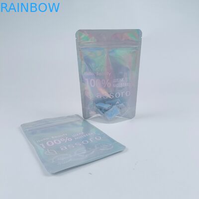 लोगो मुद्रण के साथ सीबीडी गममी खड़े बैग