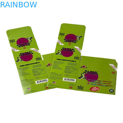 ब्लैक मम्बर सेक्स पिल्स पैकेजिंग ब्लैक पैंथर ब्लिस्टर कार्ड पैकेजिंग