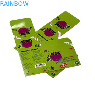 ब्लैक मम्बर सेक्स पिल्स पैकेजिंग ब्लैक पैंथर ब्लिस्टर कार्ड पैकेजिंग