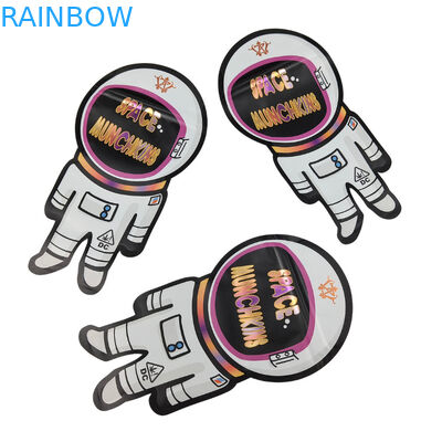 कस्टम ज़िपलॉक विशेष आकार का प्लास्टिक बाल प्रतिरोधी गंध प्रतिरोधी कैंडी बैग Mylar पैक 3.5g 7g कस्टम आकार Mylar बैग