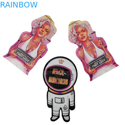 कस्टम प्रिंट आकार मिनी मायलर बैग 1g 3.5g 7g 14g 28g मशरूम बाल प्रतिरोधी गंध प्रतिरोधी नरम स्पर्श कैली पैक मायलर बैग