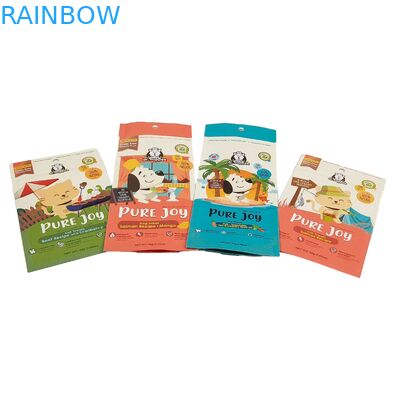 फिर से बंद करने योग्य डॉयपैक बैग प्लास्टिक खाद्य रंग खड़े बैग बैग ज़िपर के साथ कस्टम कागज बैग