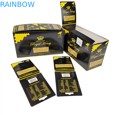 3पुरुषों के स्वास्थ्य खाद्य पैकेजिंग रॉयल हनी पैकेजिंग डिस्प्ले पेपर बॉक्स पेपर कार्ड