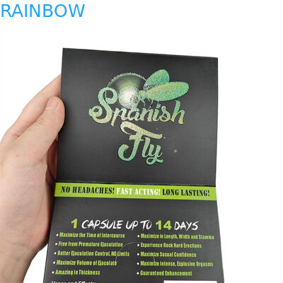 उच्च गुणवत्ता वाली सेक्स गोली 3 डी ब्लिस्टर पैकिंग कार्ड राइनो पुरुष वृद्धि गोली पैकिंग कार्ड प्रदर्शन कागज के बक्से के साथ