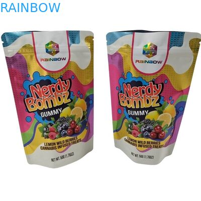 कस्टम मुद्रित ग्रेवरेज मुद्रण डिजिटल मुद्रण कम MOQ काला रंग खड़े हो जाओ पाउच एल्यूमीनियम पन्नी पैकेजिंग बैग