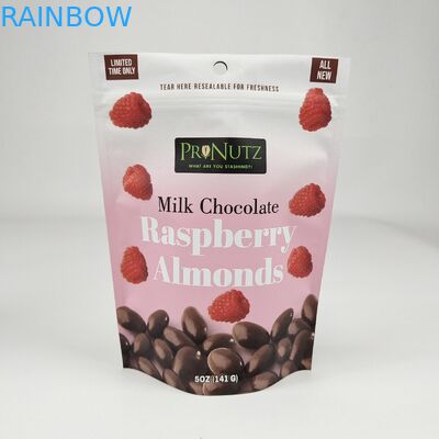 अनुकूलित फिर से बंद करने योग्य स्टैंड अप पॉच एल्यूमीनियम पन्नी Doypack ज़िपर Mylar कैंडी स्नैक्स भंडारण प्लास्टिक खाद्य पैकेज बैग