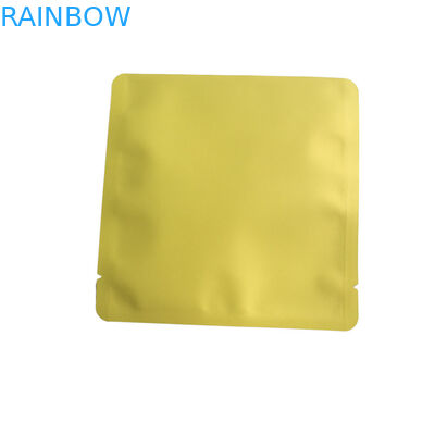 कस्टम लोगो खाद्य ग्रेड साफ फ्रंट ज़िपर 3 साइड सील बैग फेस मास्क के लिए