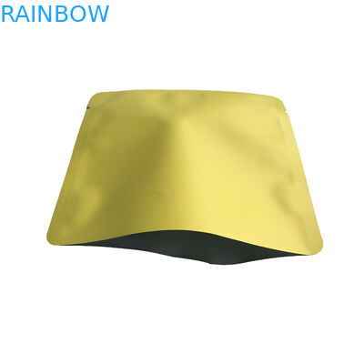 कस्टम लोगो खाद्य ग्रेड साफ फ्रंट ज़िपर 3 साइड सील बैग फेस मास्क के लिए