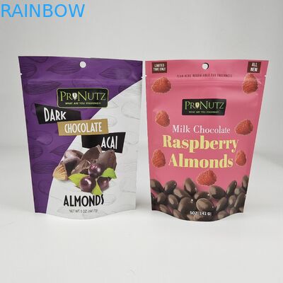 कस्टम मैट स्टैंड अप बैग टुकड़े टुकड़े काले पन्नी खाद्य पैकेजिंग सीप बैग के साथ स्पष्ट खिड़की के साथ गोमांस के लिए जर्की