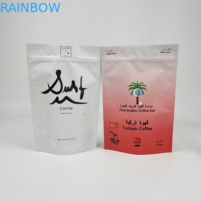 रंगीन डिजिटल प्रिंटिंग एल्यूमीनियम पन्नी फिर से बंद करने योग्य स्टैंड अप गंध प्रूफ ज़िपर कस्टम मायलर पैकेजिंग पाउच बैग खाद्य के लिए