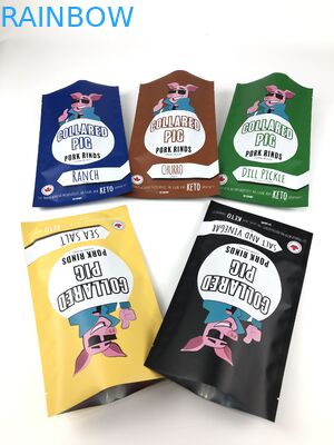 अनुकूलित प्लास्टिक की थैलियां आसान सीलिंग के लिए हीट सील के साथ पैकेजिंग