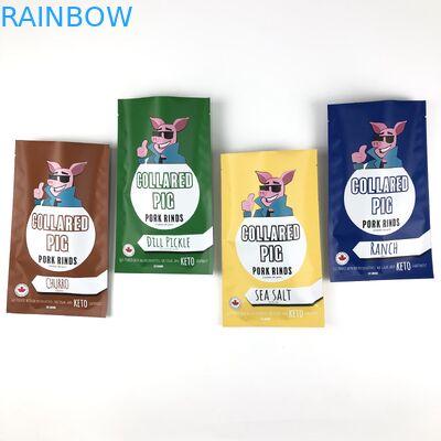 अनुकूलित प्लास्टिक की थैलियां आसान सीलिंग के लिए हीट सील के साथ पैकेजिंग