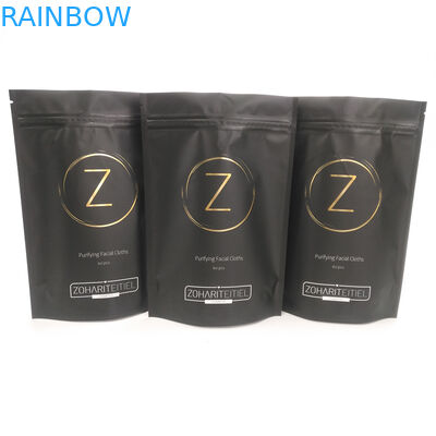 जिपर के साथ स्टैंड अप बॉडी स्क्रब बैग के लिए प्रिंटिंग फोइल पॉच पैकेजिंग
