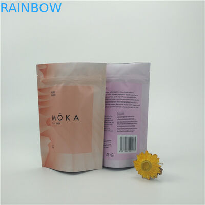 स्टैंड अप बॉडी स्क्रब बैग फोइल बैग खाद्य और सौंदर्य उत्पादों के लिए पैकेजिंग