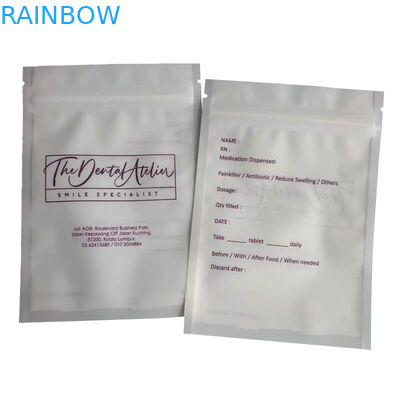 सीलिंग हैंडल के लिए हीट सील के साथ अनुकूलित मोटाई प्लास्टिक थैला संलग्नक